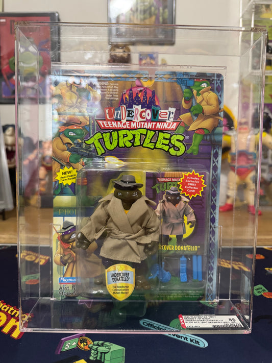 Vintage TMNT AFA 85 Cloth Coat Undercover Donatello 1994 HTF MOC